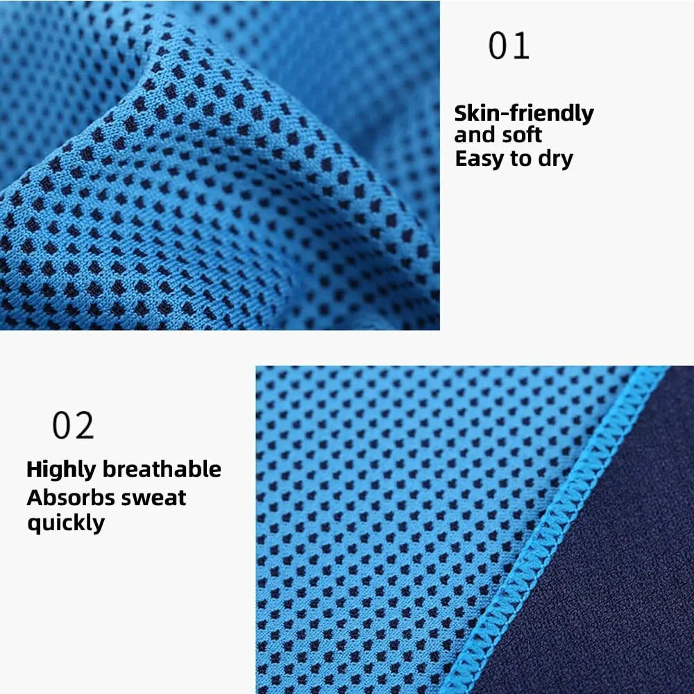 Silicone Wrapped Quick Drying Cooling Towel