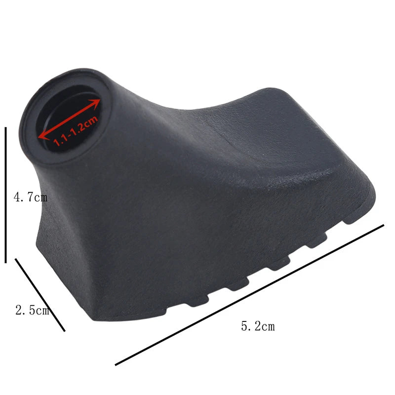 10PCS Non-slip Rubber Trekking Pole Tips