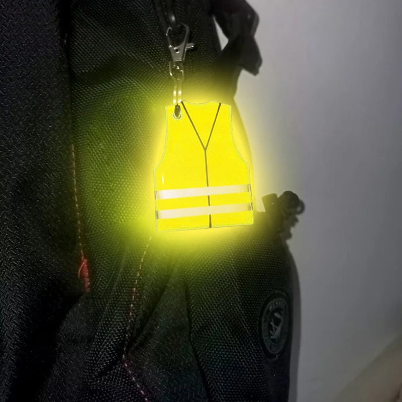 10PCS Reflective Fun Clothing Pendants
