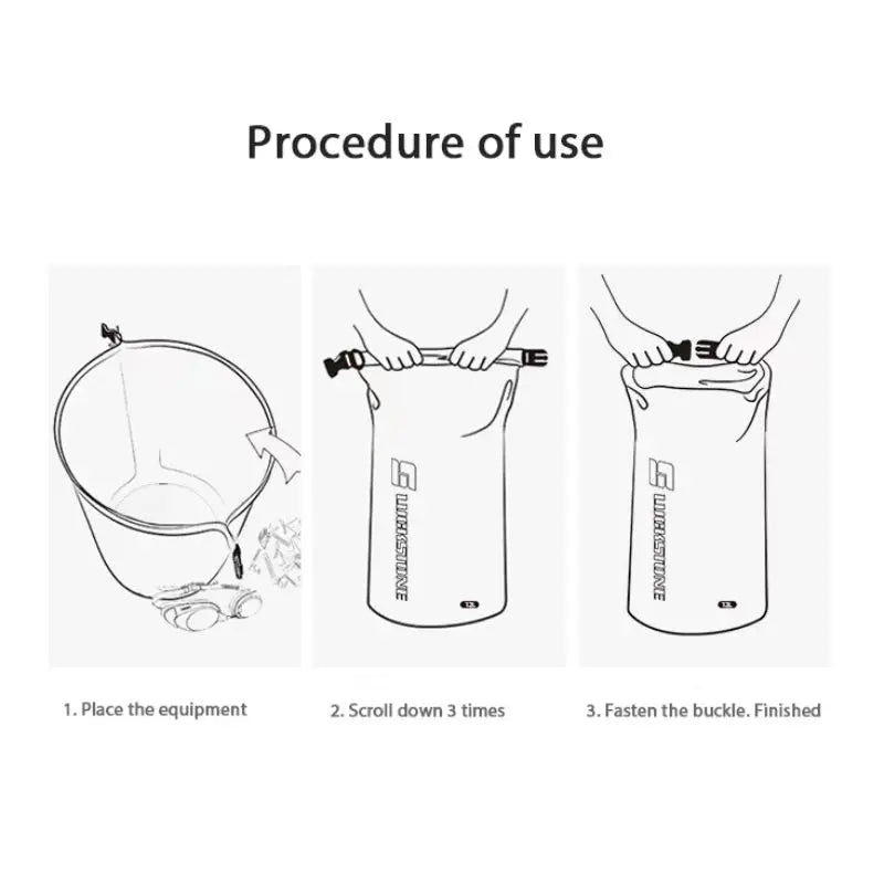 1–8PCS Waterproof Dry Bags