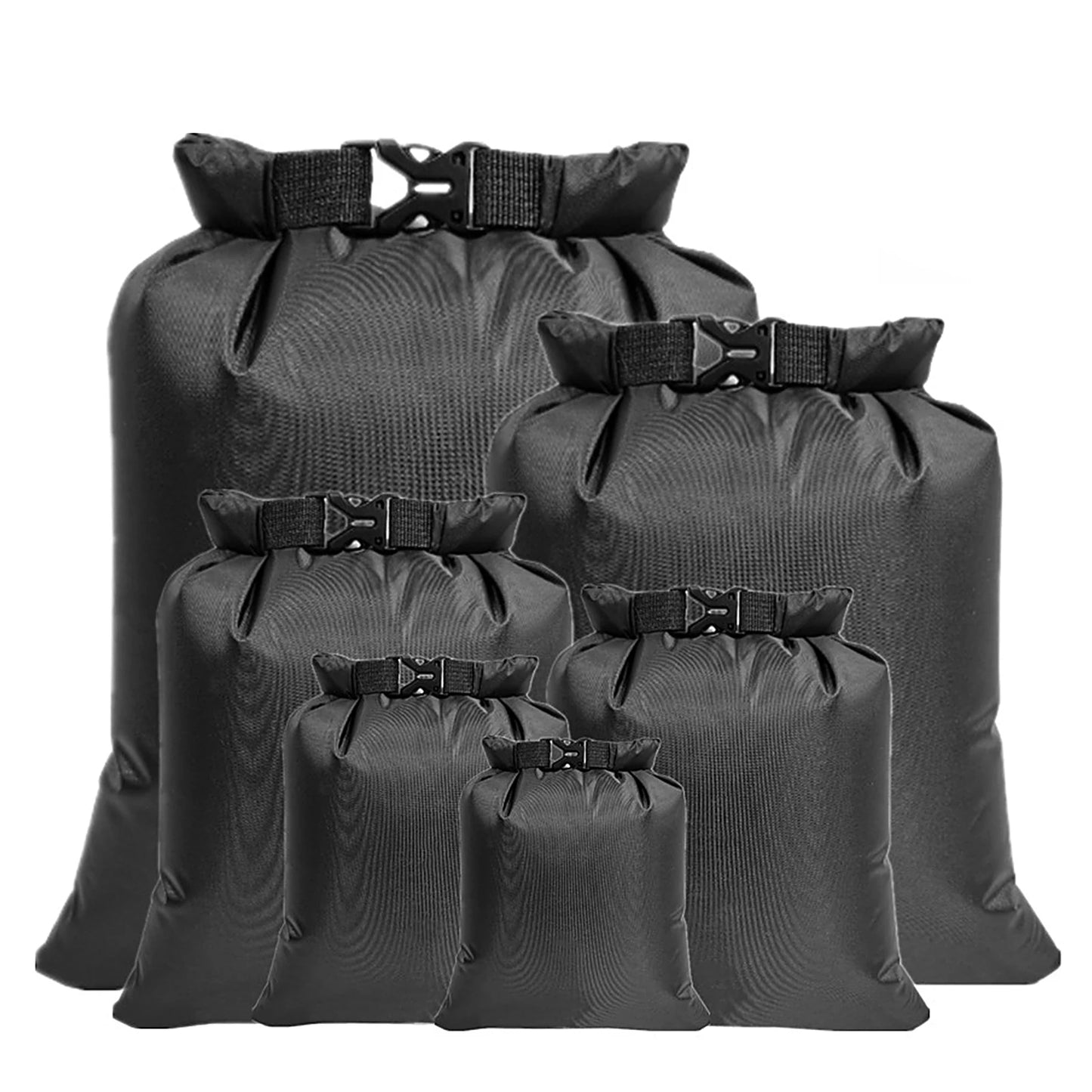 6PCS Waterproof Outdoor Dry Bags