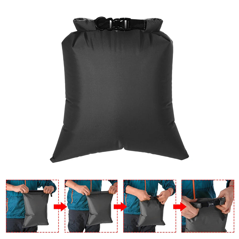 6PCS Waterproof Outdoor Dry Bags