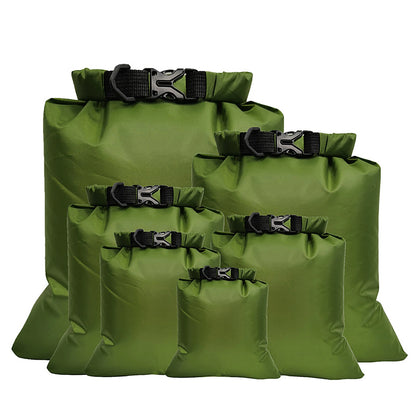 6PCS Waterproof Outdoor Dry Bags